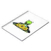 フローラエイリアン宇宙船 ノートブック (左側)