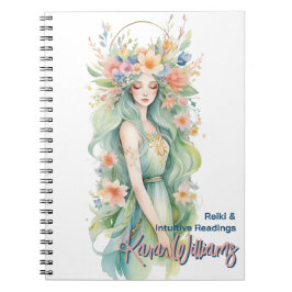 フローラエオ異教のストレ春タロット ノートブック