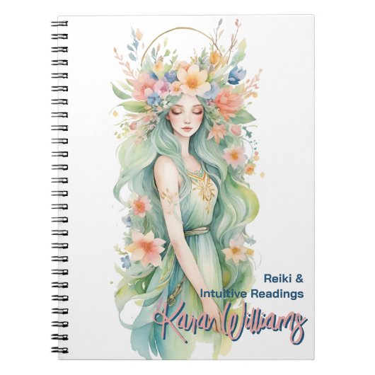 フローラエオ異教のストレ春タロット ノートブック (正面)