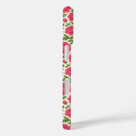 フローラエステティックラッシュピンク牡丹 Case-Mate iPhoneケース (裏面 / 右)