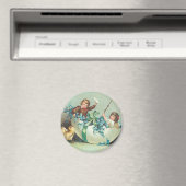 フローラエッグシェルボートヴィンテージ マグネット (インサイチュ (食洗機))