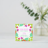 フローラエッジ開花ガーデンビジネスプロモーション 割引カード (スタンド正面)