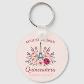 フローラエッフェルタワーキンセアニェラ キーホルダー (裏面)