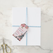 フローラエッフェルタワーパリ1st誕生日パーティー ギフトタグ (より糸付き)