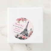 フローラエッフェルタワーパリ1st誕生日パーティー フェイバータグ (インサイチュ)