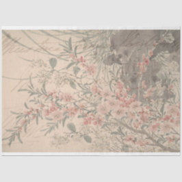 フローラエフェメラ家具デクページ紙 薄葉紙