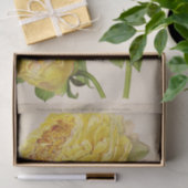 フローラエフエマデコップイエローローズ 薄葉紙 (ギフト)