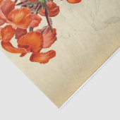 フローラエフエマデコップオレンジイエローフラワー 薄葉紙 (詳細)