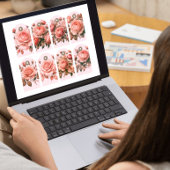 フローラエフエマデコップスクラップブックジャンクジャーナル