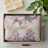 フローラエフエマデコップパープルフランスのフラワーティ 薄葉紙 (ギフト)