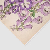 フローラエフエマデコップパープルフランスのフラワーティ 薄葉紙 (詳細)