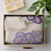 フローラエフエマデコップパープルフランスのフラワーティ 薄葉紙 (ギフト)