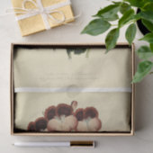 フローラエフエマデコップパープルホワイトパンジー 薄葉紙 (ギフト)