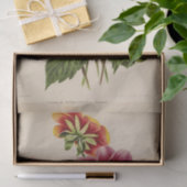 フローラエフエマデコップピンク色の花 薄葉紙 (ギフト)