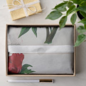 フローラエフエマデコップレッドピンクローズフラワー 薄葉紙 (ギフト)