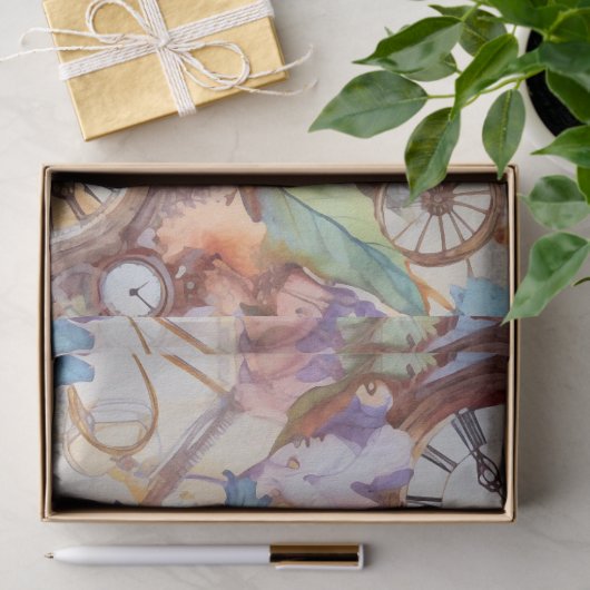 フローラエフエメラスチームパンクデクページ 薄葉紙 (ギフト)