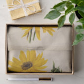 フローラエフエメラデコップイエローサンフラワー 薄葉紙 (ギフト)