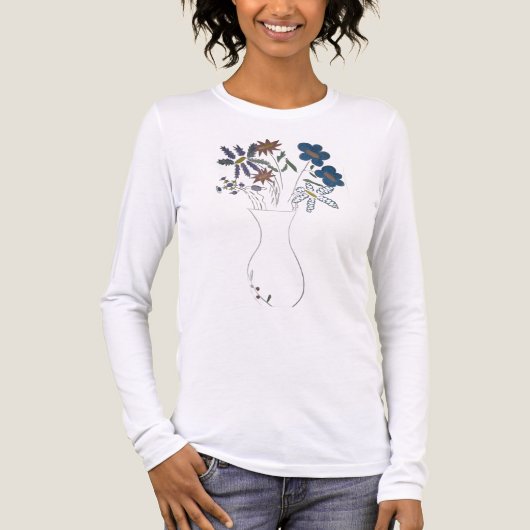 フローラエラガン トライブレンドＴシャツ (正面)