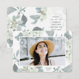 フローラエレガンスカレッジフレームクラス サンキューカード