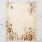 フローラエレガンススクラップブック紙 (裏面)