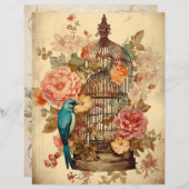 フローラエレガンススクラップブック紙 (正面/裏面)