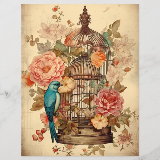 フローラエレガンススクラップブック紙 (正面)