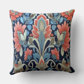 フローラエレガンスパターンバイラティ_クリエイティブ_Arts クッション (裏面)