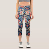 フローラエレガンスパターンby Ratti_クリエイティブ_Arts カプリレギンス (正面)