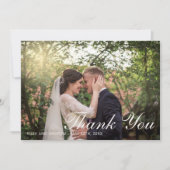 フローラエレガンスピーチ赤面クラシックセージTHANK YOU サンキューカード (正面)