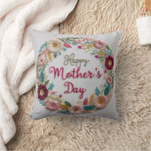 フローラエレガンスマザーズデイ装飾用クッション:開花 クッション (ブランケット)