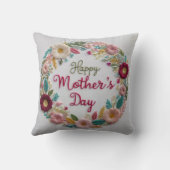 フローラエレガンスマザーズデイ装飾用クッション:開花 クッション (裏面)