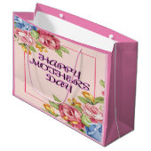 フローラエレガンスマザーズデイ ラージペーパーバッグ (正面アングル)