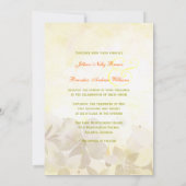 フローラエレガンスミッド結婚サマー 招待状 (裏面)