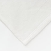 フローラエレガンスモダン抽象芸術バイオレットフラクタルアート フリースブランケット (角)