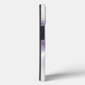 フローラエレガンスモダン抽象芸術バイオレットフラクタルアート Case-Mate iPhoneケース (裏面 / 右)