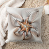 フローラエレガンスモダン抽象芸術フラクタル・アート クッション (ブランケット)