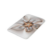 フローラエレガンスモダン抽象芸術フラクタル・アート バスマット (アングル)