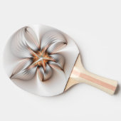 フローラエレガンスモダン抽象芸術フラクタル・アート 卓球ラケット (横)