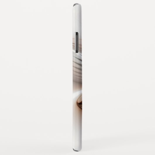 フローラエレガンスモダン抽象芸術フラクタル・アート Case-Mate iPhoneケース (裏面/右)