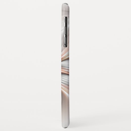 フローラエレガンスモダン抽象芸術フラクタル・アート Case-Mate iPhoneケース (裏面/左)