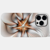 フローラエレガンスモダン抽象芸術フラクタル・アート Case-Mate iPhoneケース (裏面 (横))