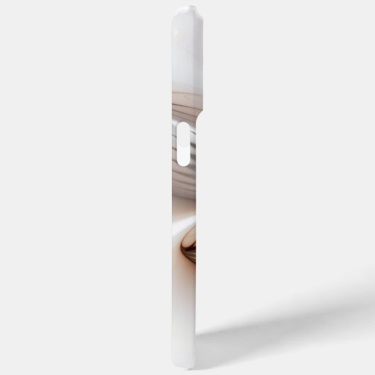 フローラエレガンスモダン抽象芸術フラクタル・アート Case-Mate iPhoneケース (裏面 / 右)