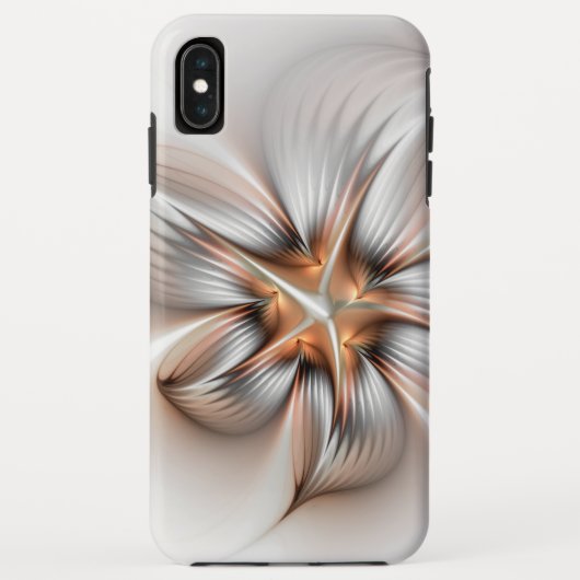 フローラエレガンスモダン抽象芸術フラクタル・アート Case-Mate iPhoneケース (裏面)