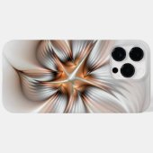 フローラエレガンスモダン抽象芸術フラクタル・アート Case-Mate iPhoneケース (裏面 (横))