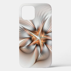 フローラエレガンスモダン抽象芸術フラクタル・アート iPhone 12ケース