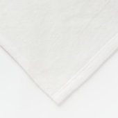 フローラエレガンスモダン抽象芸術ブルーフラクタルアート フリースブランケット (角)