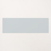 フローラエレガンスモダン抽象芸術ブルーフラクタルアート ヨガマット (裏面(横))