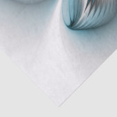 フローラエレガンスモダン抽象芸術ブルーフラクタルアート 薄葉紙 (詳細)