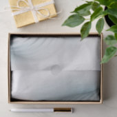 フローラエレガンスモダン抽象芸術ブルーフラクタルアート 薄葉紙 (ギフト)