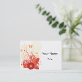 フローラエレガンス名刺 名刺 (スタンド正面)